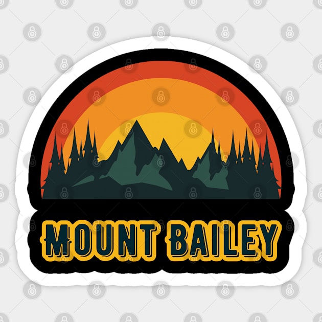 Mount Bailey Sticker by Canada Cities